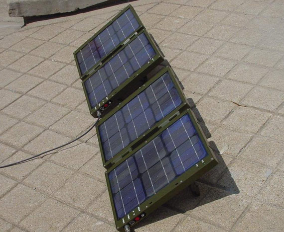 國產軍用地毯式太陽能供電系統
