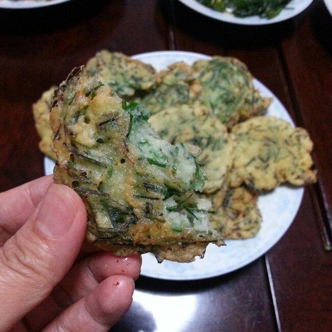 小蒜餅 小蒜餅