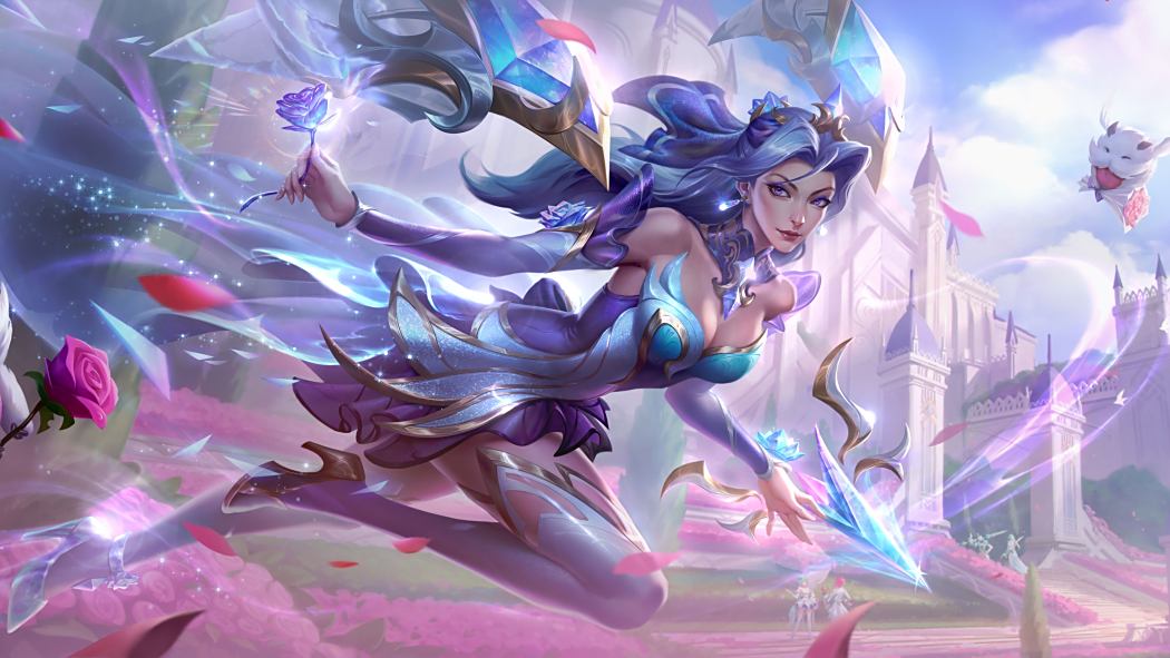 水晶玫瑰(《英雄聯盟手遊》中虛空之女卡莎的一款手遊首發限定皮膚) 水晶玫瑰(《英雄聯盟手遊》中虛空之女卡莎的一款手遊首發限定皮膚)