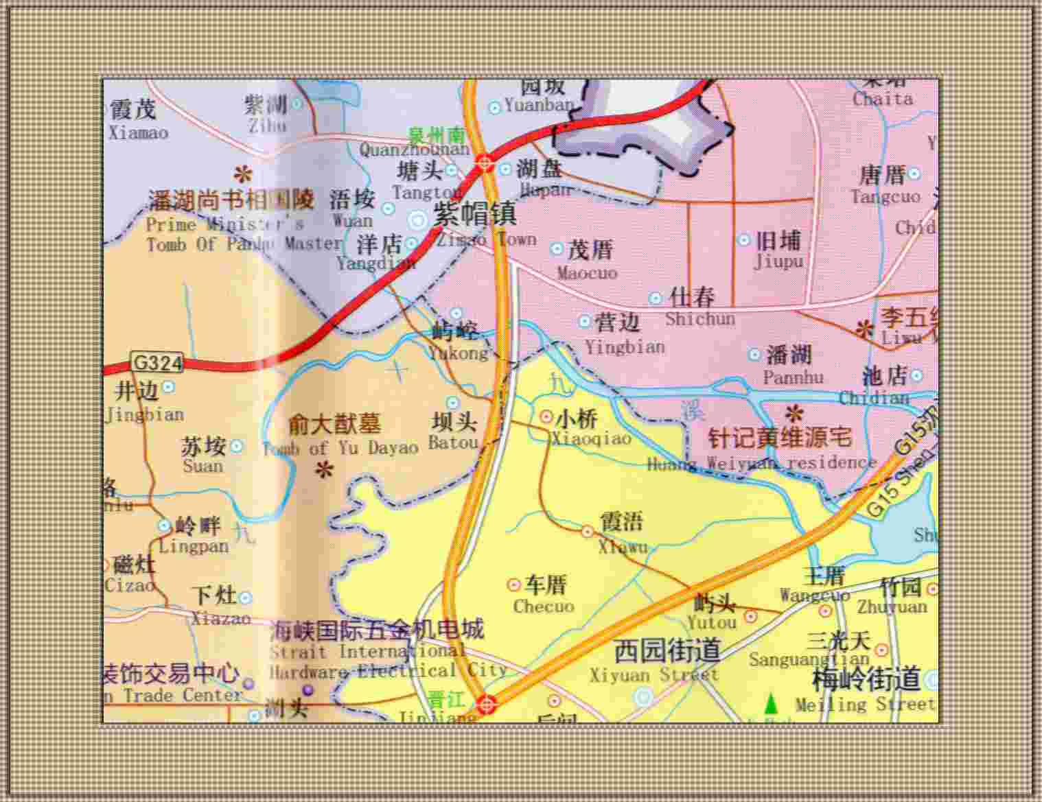 潘湖黃相府地圖