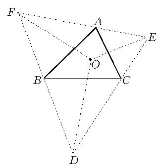 圖2旁心三角形