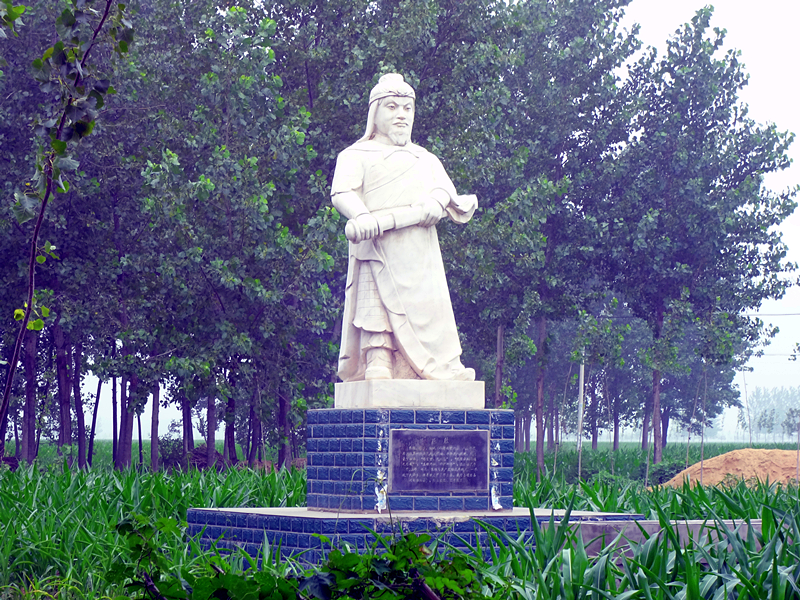 陳勝塑像