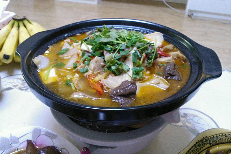酸菜煲豬肚 酸菜煲豬肚