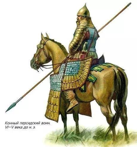 晚期的波斯帝國 具裝重騎兵