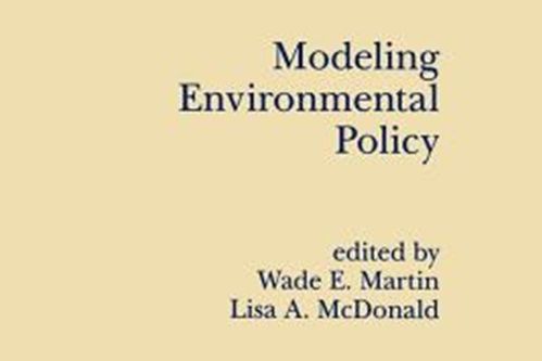 Modeling Environmental Policy Modeling Environmental Policy