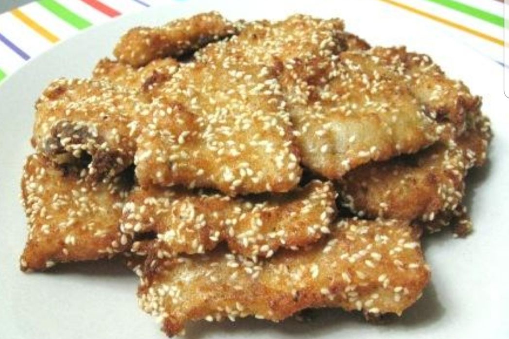 酥炸芝麻魚 酥炸芝麻魚