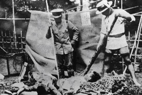 日本國內右翼組織屠殺在日朝鮮人和華工華人