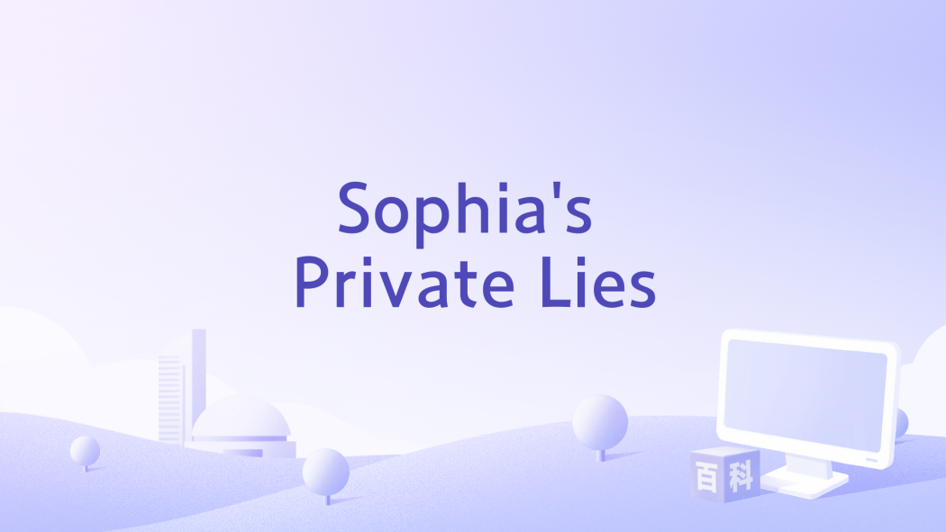Sophia\x27s Private Lies Sophia\x27s Private Lies