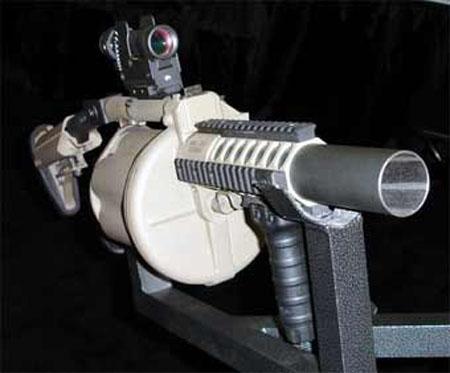 南非新型半自動轉輪式槍榴彈發射器