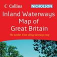 Collins Nicholson Inland Waterways Map of Great Britain Collins Nicholson Inland Waterways Map of Great Britain