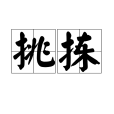 挑揀 挑揀