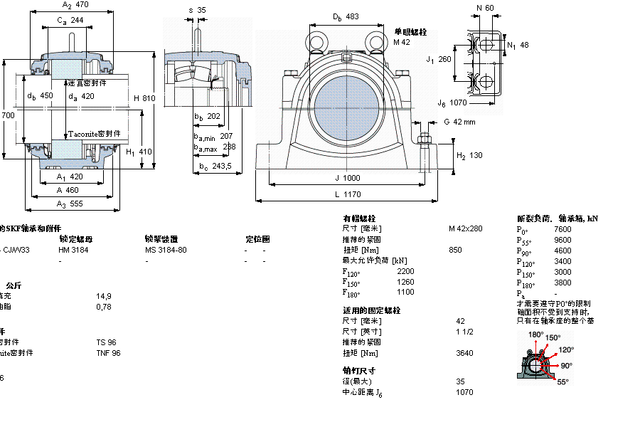 SKF SNL3184GL軸承 SKF SNL3184GL軸承