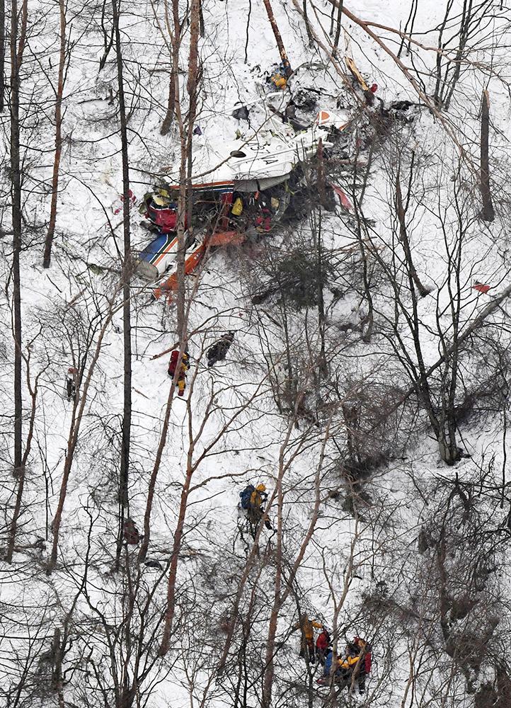 3·6日本救援直升機墜毀事故