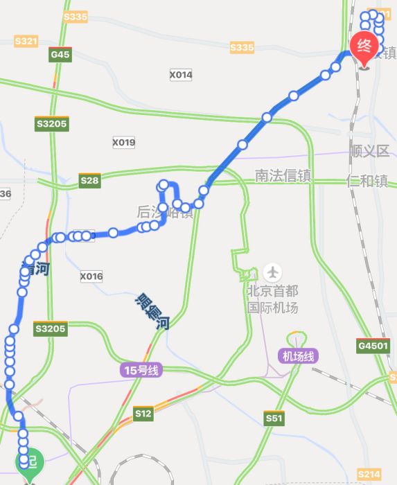 北京公交855路 北京公交855路
