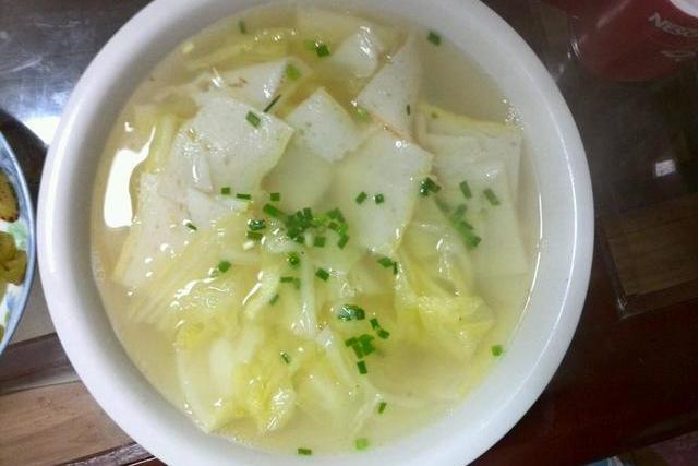 白菜心湯 白菜心湯