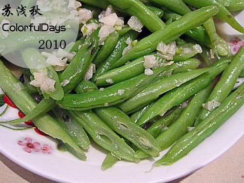 蒜蓉刀豆 蒜蓉刀豆