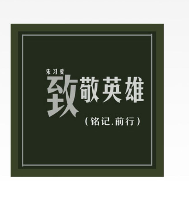 致敬英雄(銘記。前行) 致敬英雄(銘記。前行)