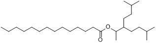 3-異戊基-6-甲基-2-庚基肉豆蔻酸