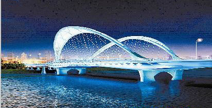 最初的南中環橋設計效果