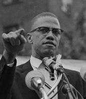 Malcolm X在演講