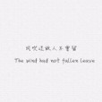 聽風念舊人 聽風念舊人