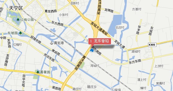 龍東香珀項目地圖