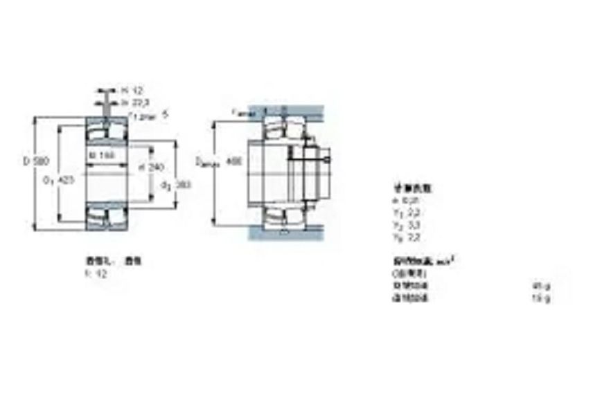 SKF 22348CCKJA-W33VA405軸承 SKF 22348CCKJA-W33VA405軸承