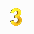 3(阿拉伯數字之一) 3(阿拉伯數字之一)