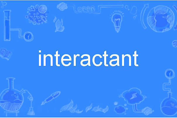interactant interactant