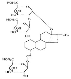甜菊糖苷結構式