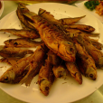 油炸小鯽魚