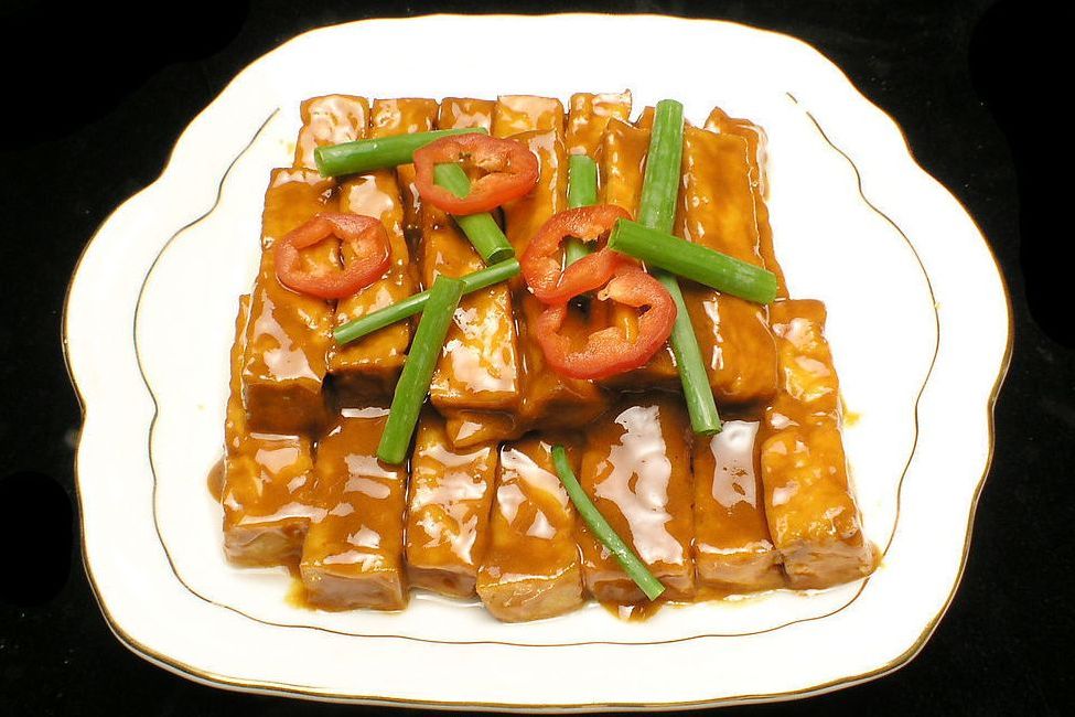 豆腐燒饊子 豆腐燒饊子