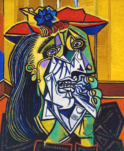 哭泣的女人(法國1937年巴勃羅·畢卡索創作的油畫)