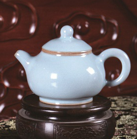 汝窯茶壺