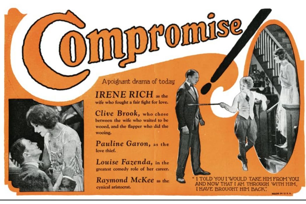 Compromise(美國1925年Alan Crosland執導的電影) Compromise(美國1925年Alan Crosland執導的電影)