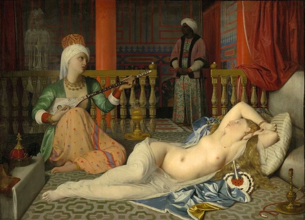 宮女(1814年法國油畫)