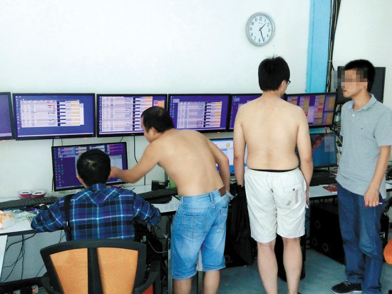 非法賭博網路的泰國日常維護點