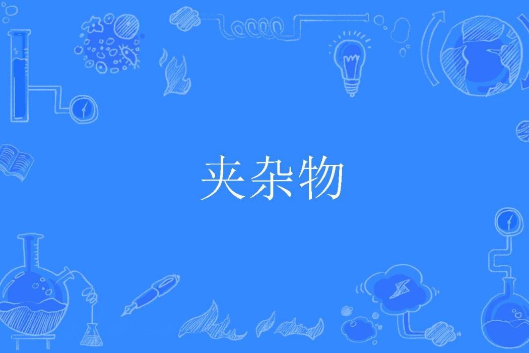 夾雜物 夾雜物