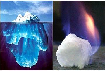 天然氣水合物(海底可燃冰)