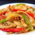 洋蔥炒魷魚(魷魚炒洋蔥)