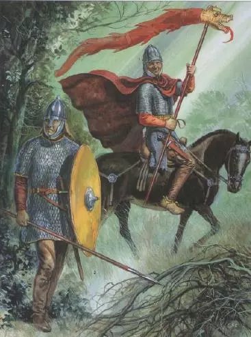 羅馬人一邊的阿蘭-薩馬蒂亞騎兵