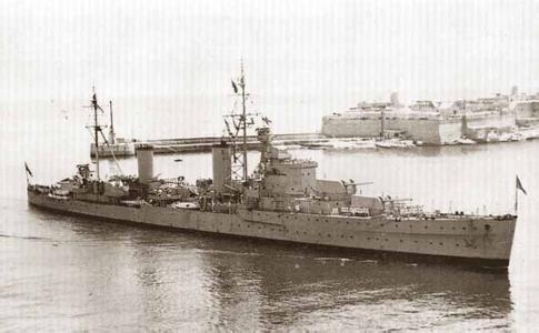 1948年“重慶號”輕巡洋艦