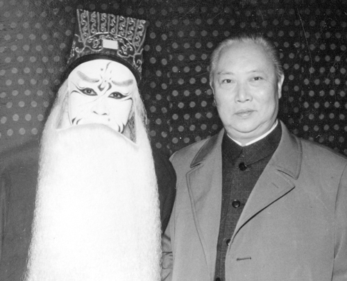 方榮翔先生（潘洪）與張君秋先生