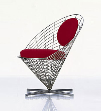 Wire cone chair