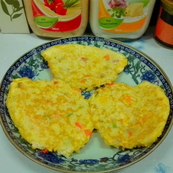 蛋香煎米餅