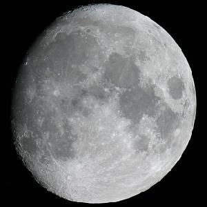 月球表面可以通過光學波段直接觀測