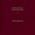 Aiuvres Complaete De Montesquieu Aiuvres Complaete De Montesquieu