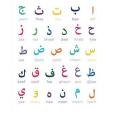 Arabic Alphabet Notebook: Wide-Ruled, 75 Sheets/150 Pages, 8 X 10 Inches