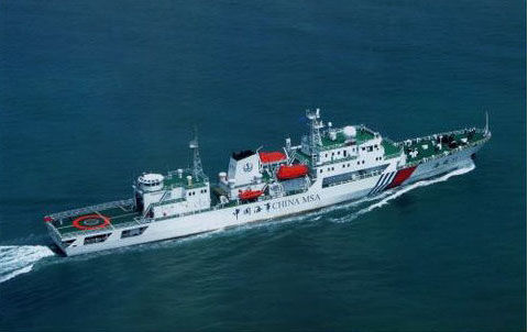 中國公安邊防海警部隊的海警1001號艦