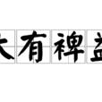 大有裨益 大有裨益